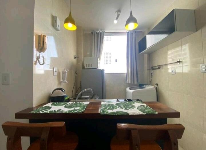 1/4, sala, Farol da Barra. Apartment Salvador Bagian luar foto